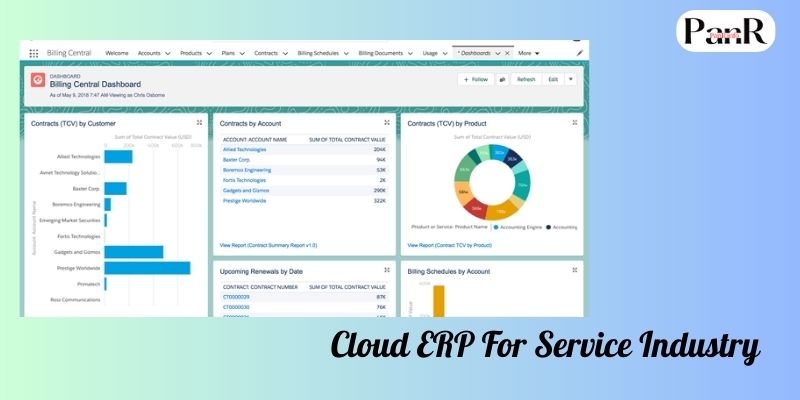 Cloud ERP For Service Industry